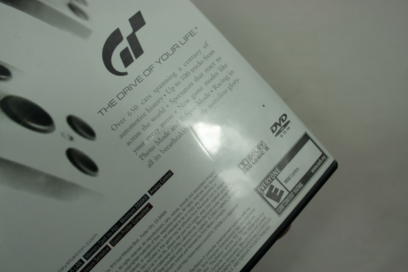 Gran Turismo 4 PS2 CIB Sony PlayStation 2 Black Label Complete Manual Reg Card C