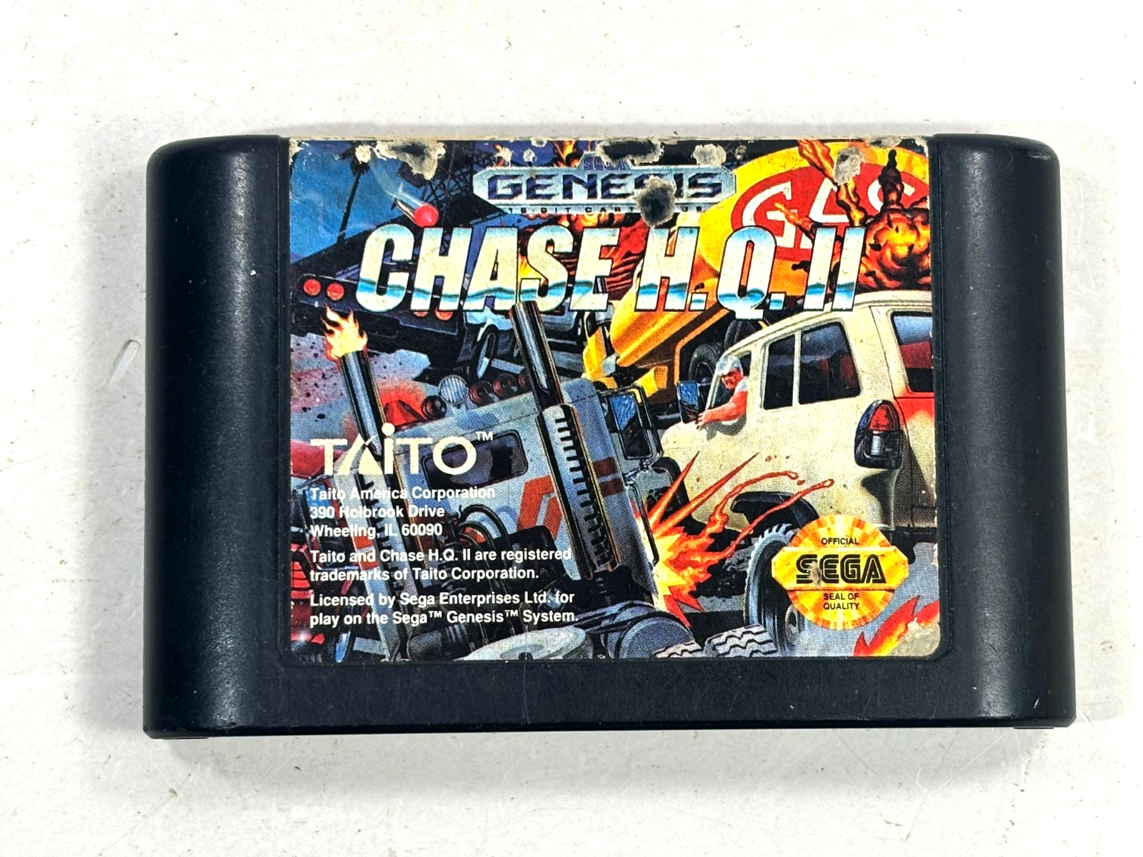 Chase H.Q. II (Sega Genesis, 1992)