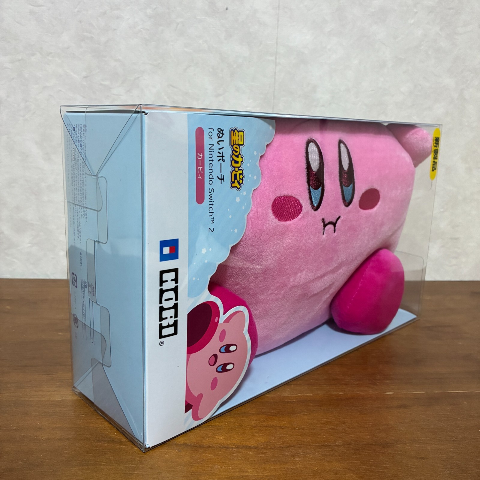 Kirby Plush Pouch for Nintendo Switch 2 OLED HORI 12.00″ 30.5cm Japan Limited