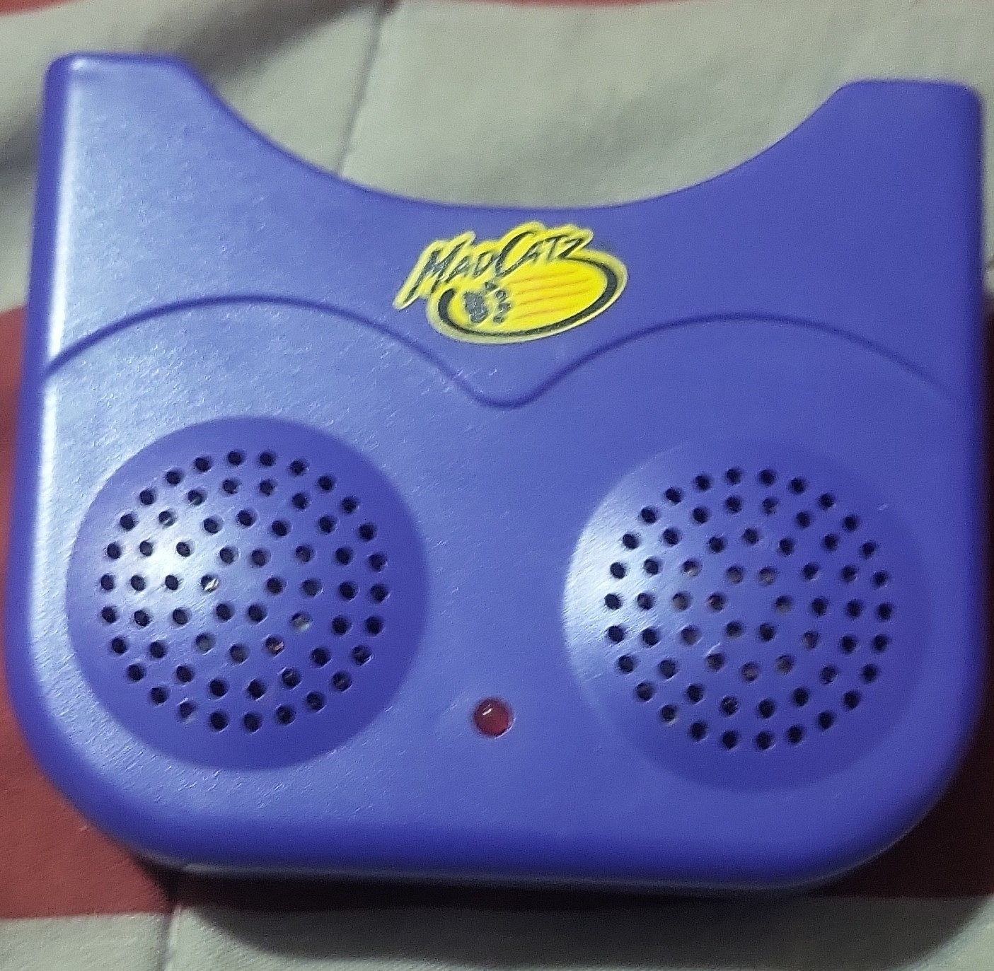 Mad Catz External Attachment Audio Accessory Unit Purple for Game Controller