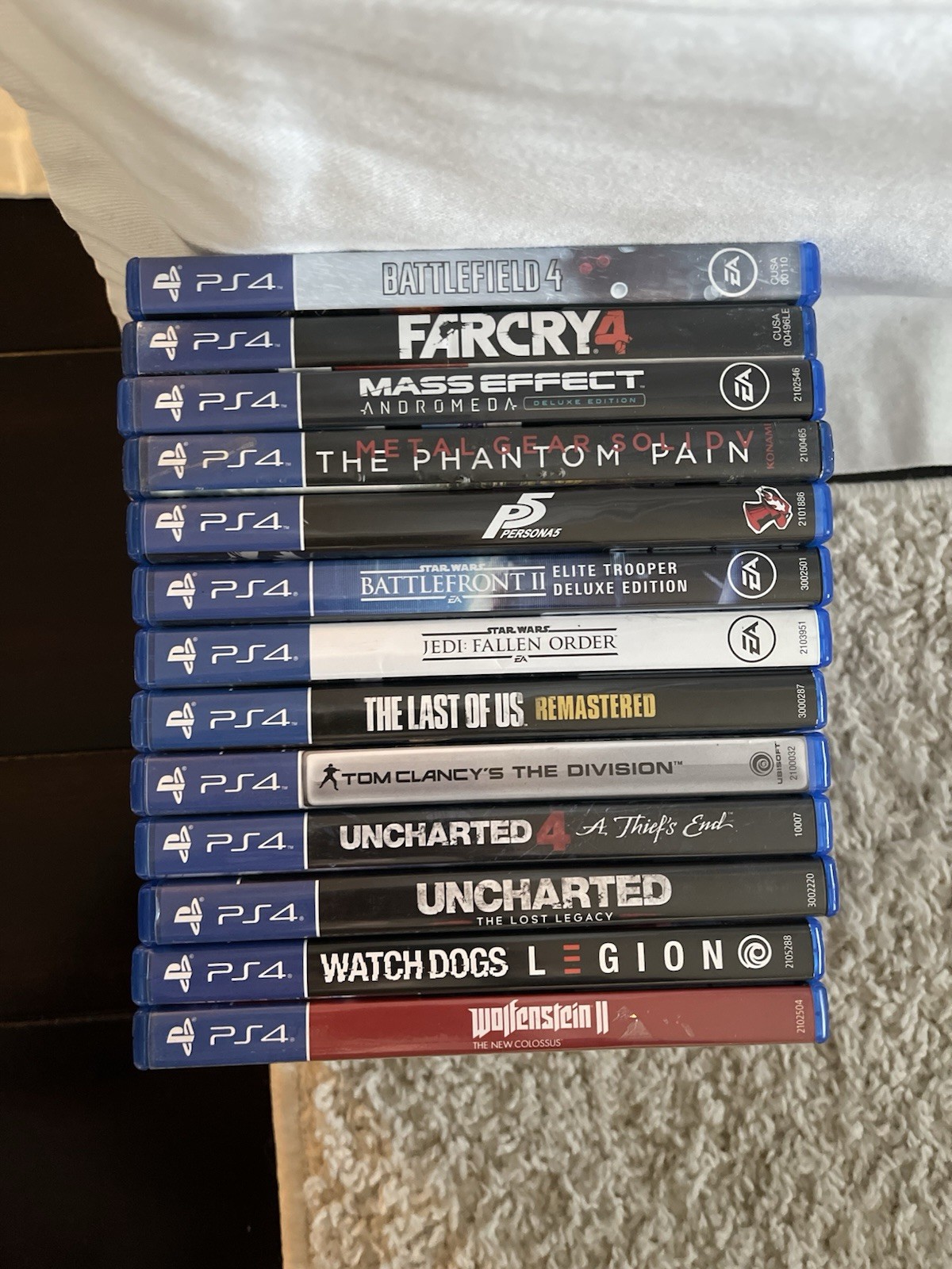PS3 PS4 Game Lot 30+ Games Near Complete – Batman Final Fantasy Far Cry + More