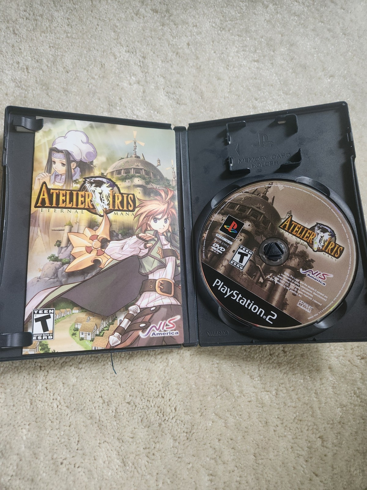 Atelier Iris: Eternal Mana (Sony PlayStation 2, 2005) PS2 CIB Complete