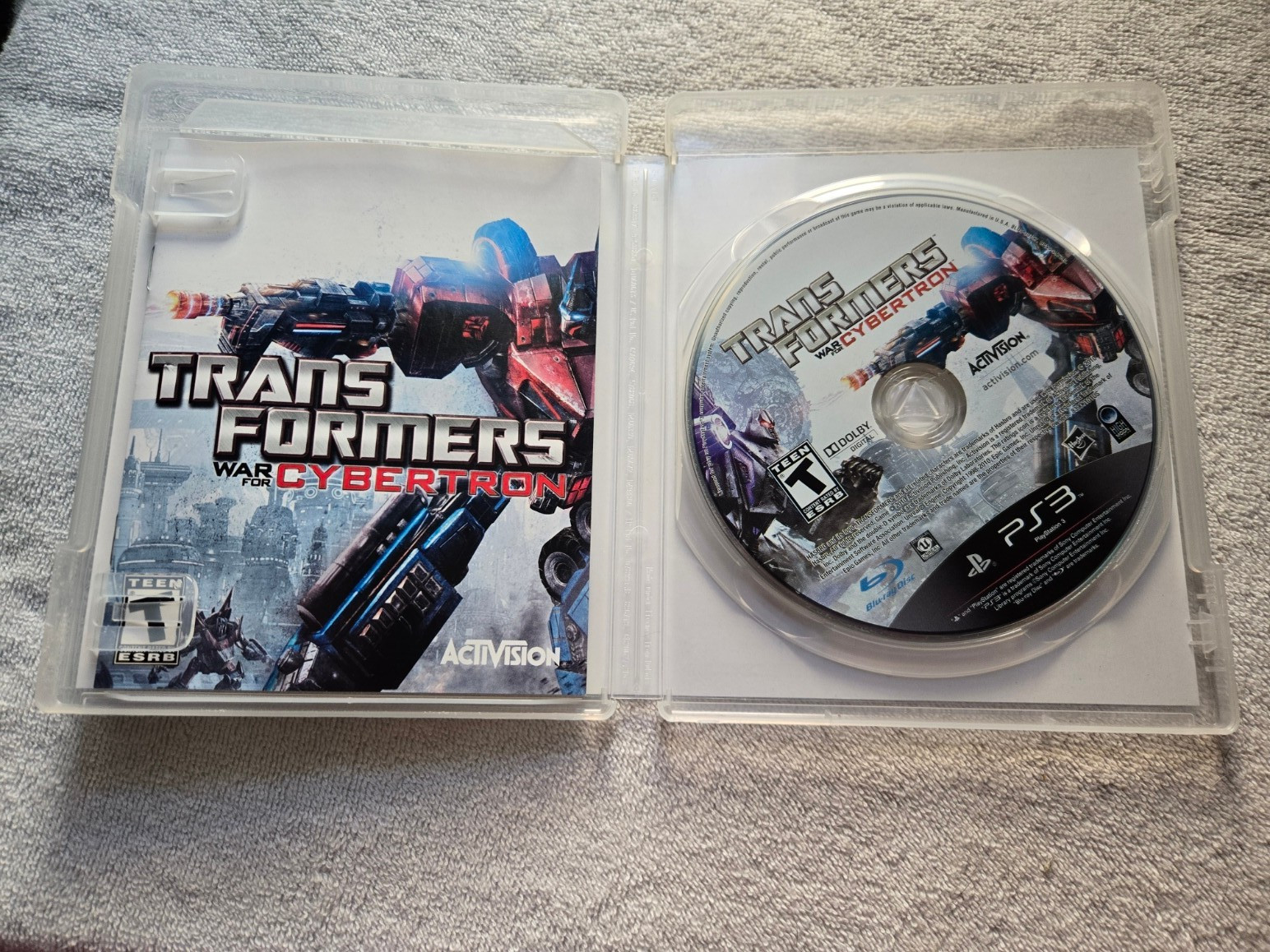 Transformers: War for Cybertron (Sony PlayStation 3, 2010)