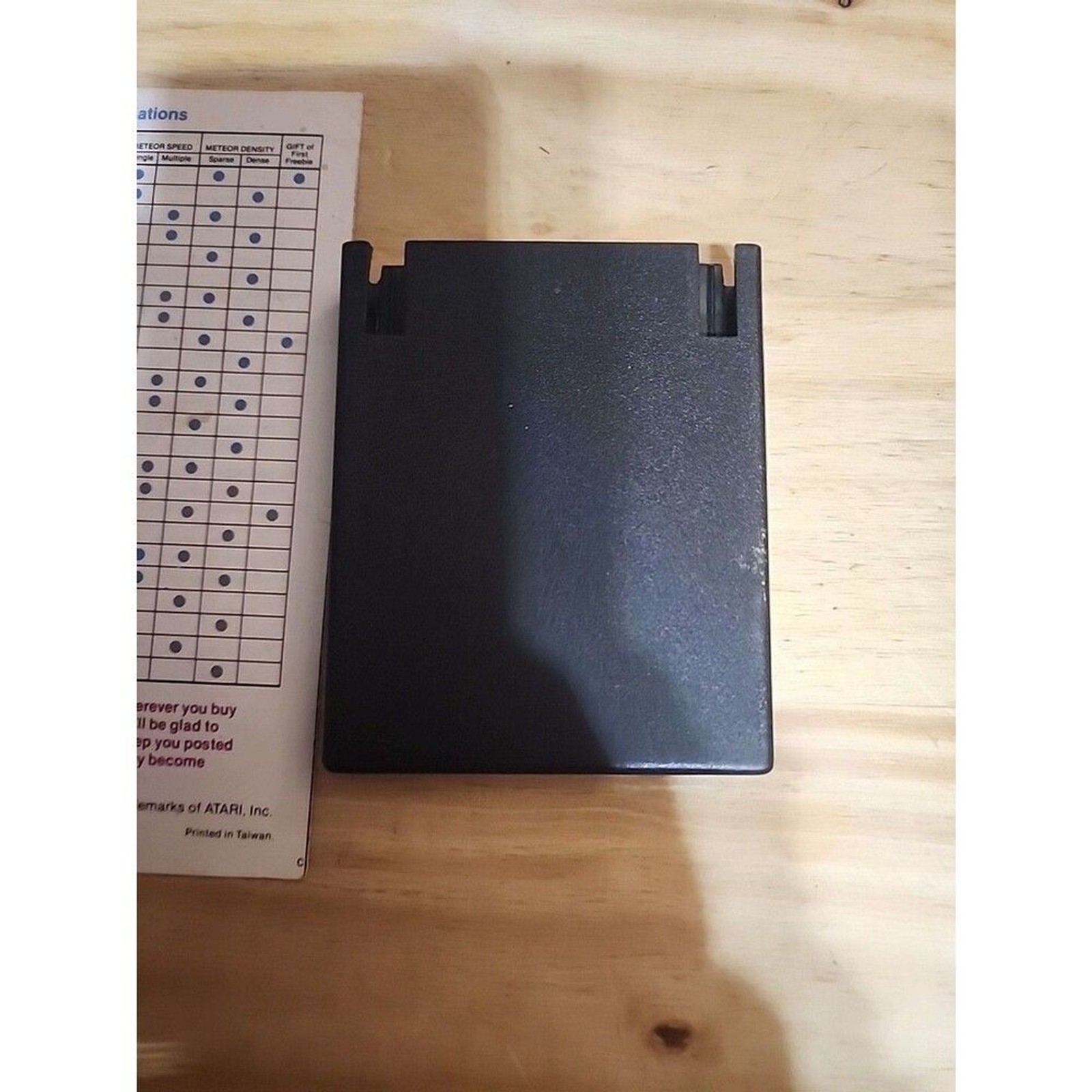 Word Zapper – Atari 2600 Video Game with Manual – Tested & Working