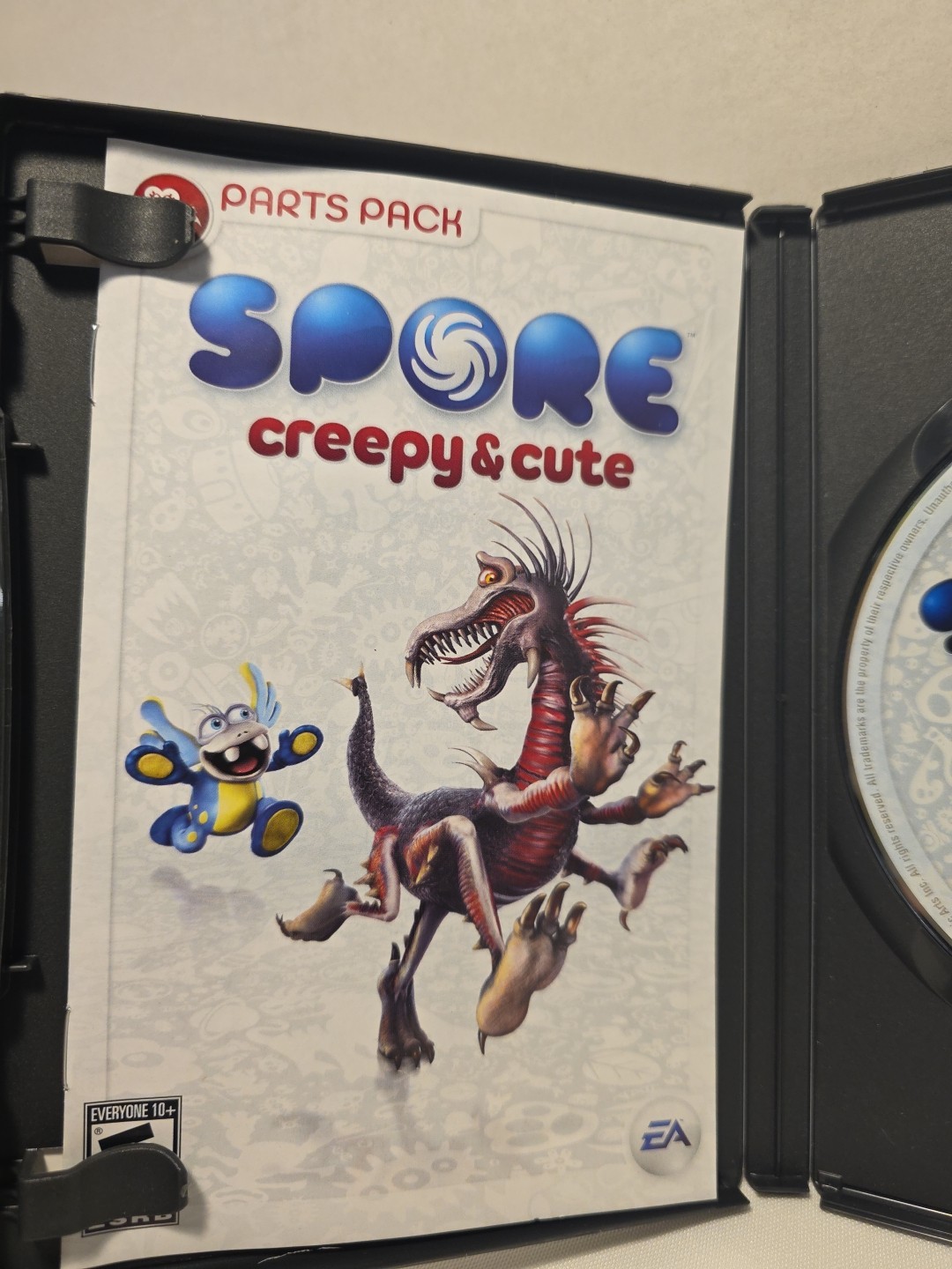 Spore Creature Creator Starter Kit PC Mac CD-ROM Game EA Rare