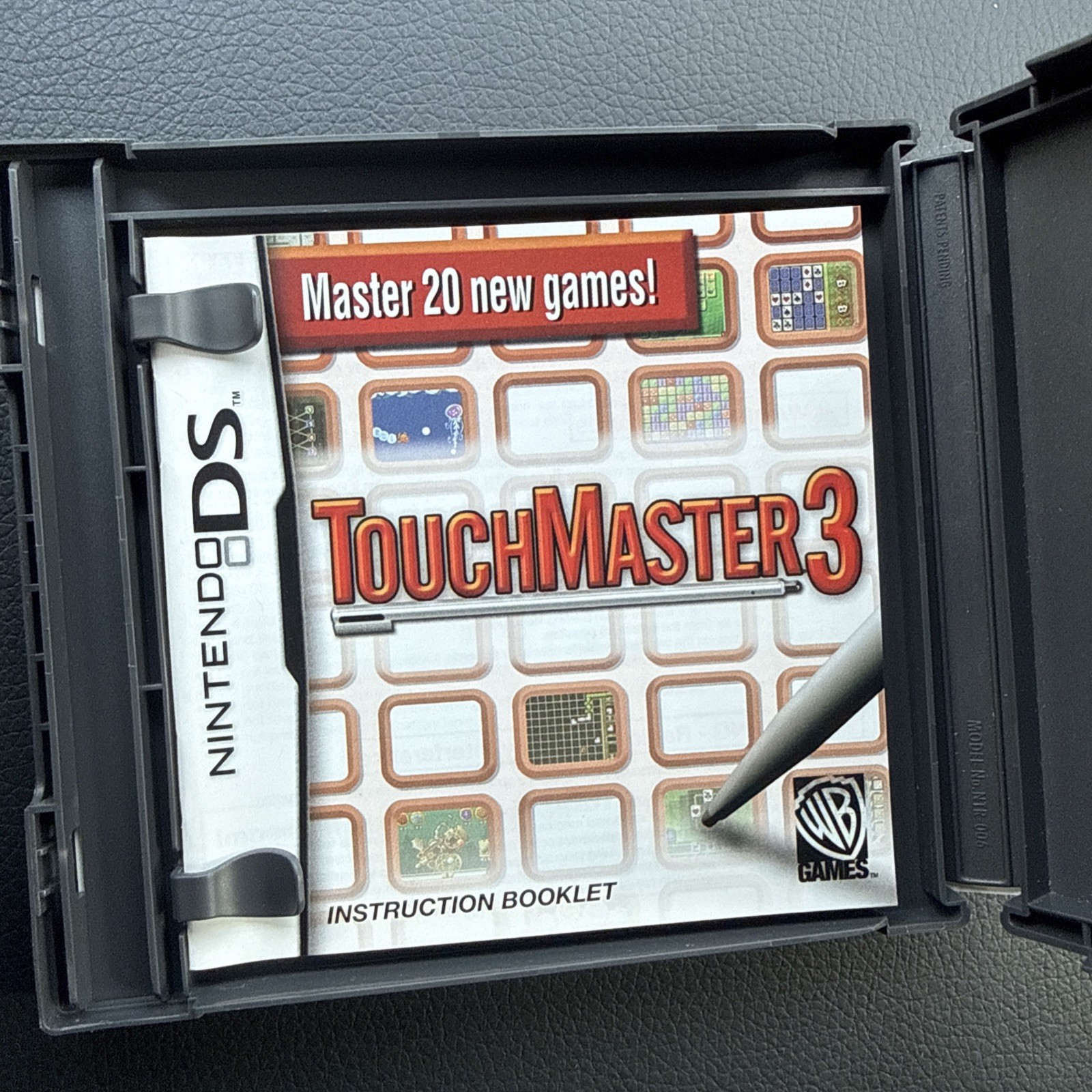 Touchmaster 3 Nintendo DS Complete In Box With Manual Warner Bros
