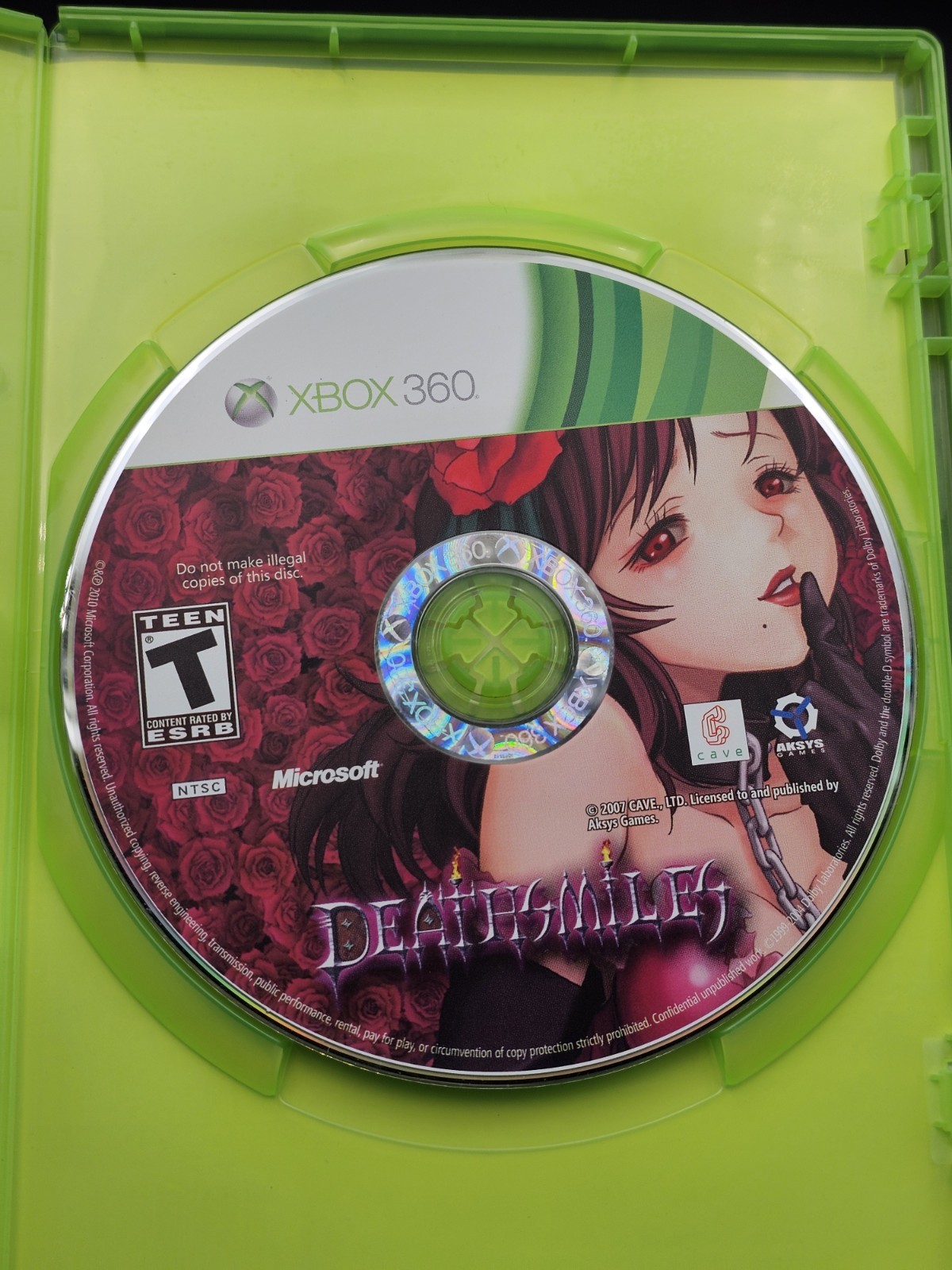 Deathsmiles (Microsoft Xbox 360, 2010) Complete CIB – Tested