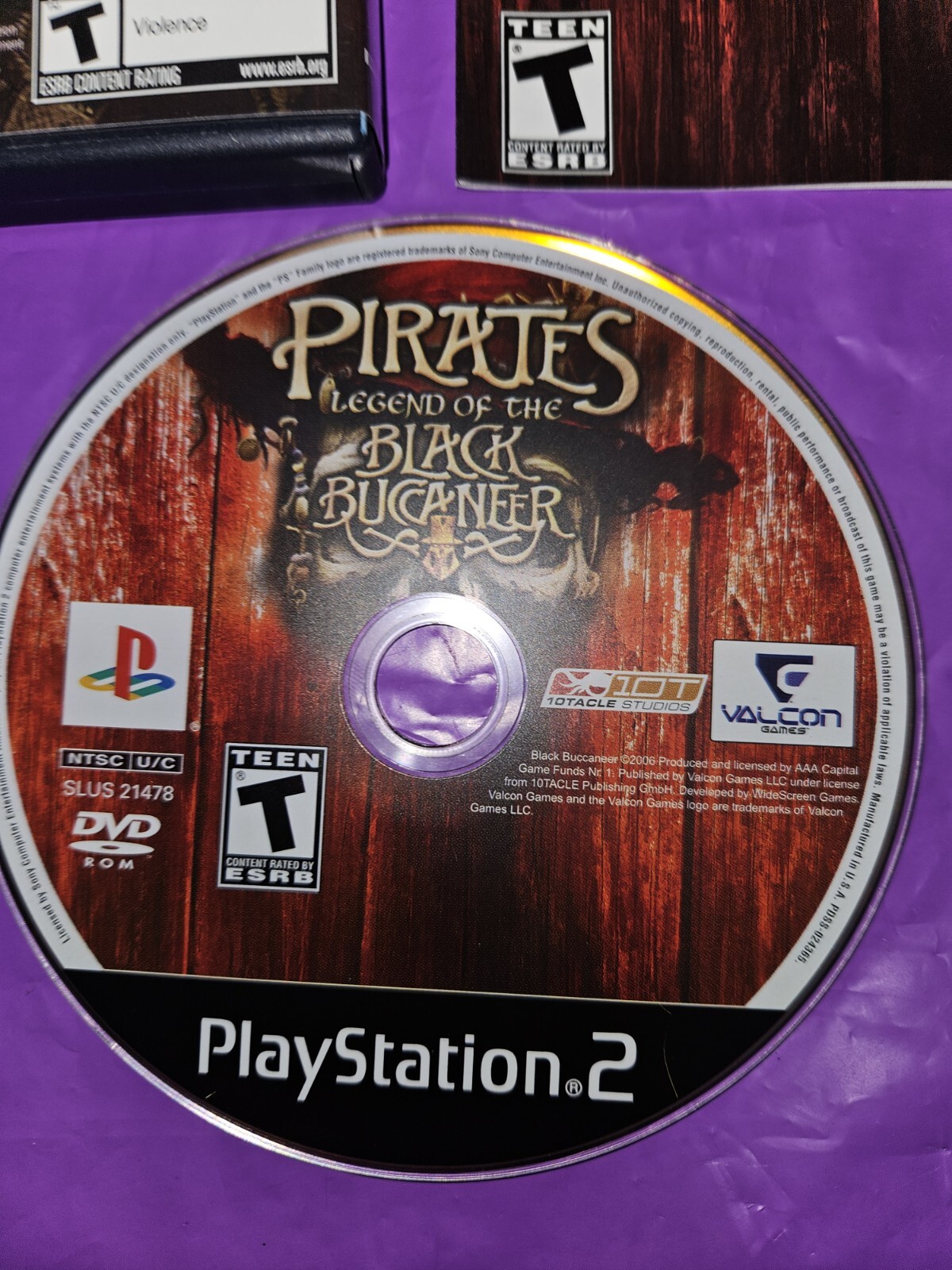 PlayStation 2 PS2 Pirates Legend of the Black Buccaneer Tested Complete