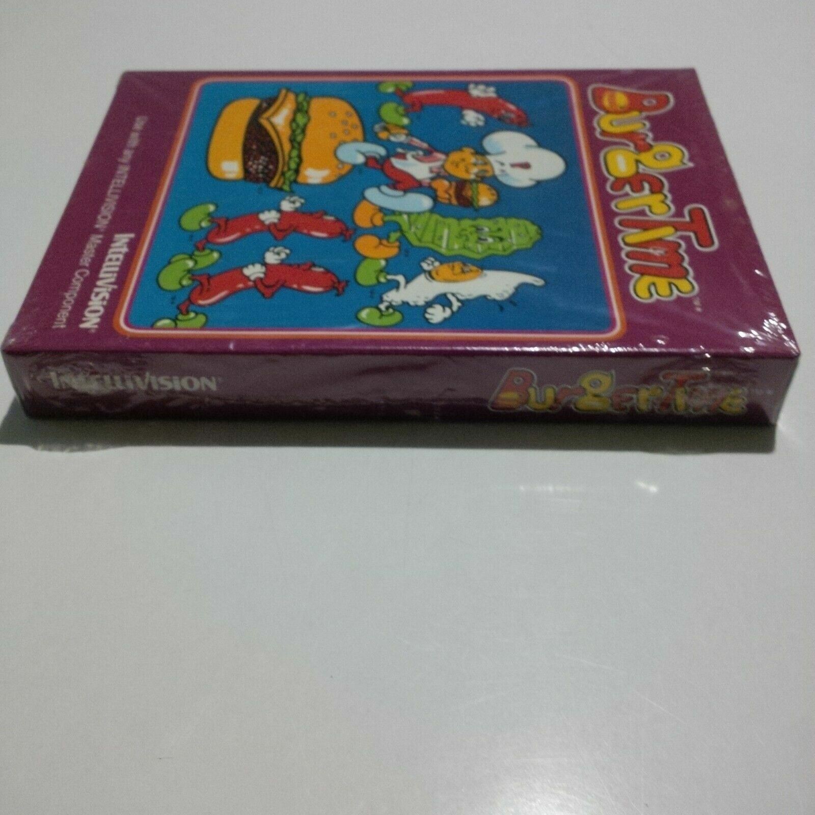 Intellivision BurguerTime New Old Stock Sealed Data East Usa 1983 Singapore