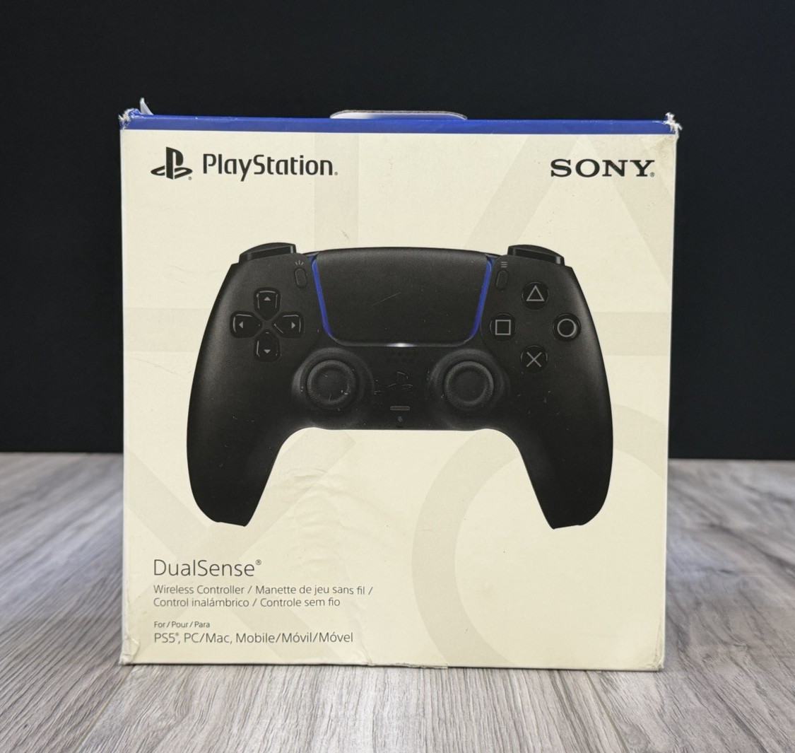 Sony Official PlayStation 5 DualSense Wireless Controller Midnight Black PS5 NEW