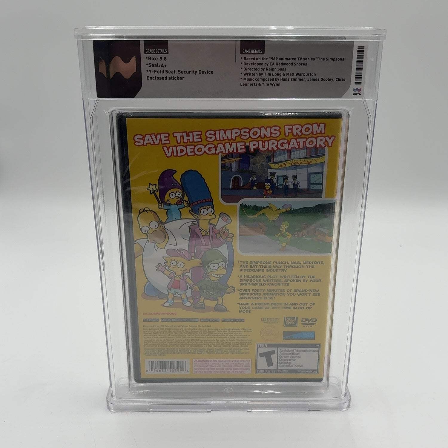 New The Simpsons Game (Sony PlayStation 2 PS2, 2007) 9.8 A+