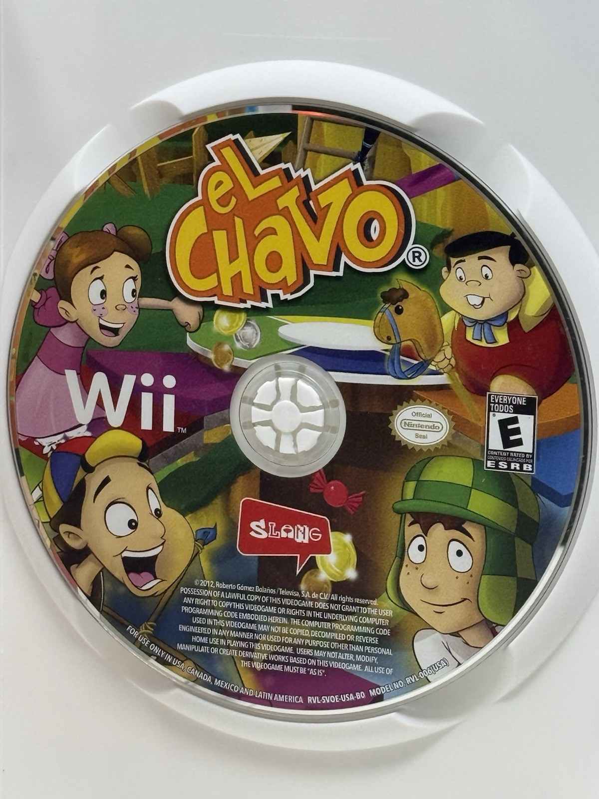 El Chavo Wii Nintendo Wii Complete CIB Pristine Disc Rare Mexico Exclusive Rare