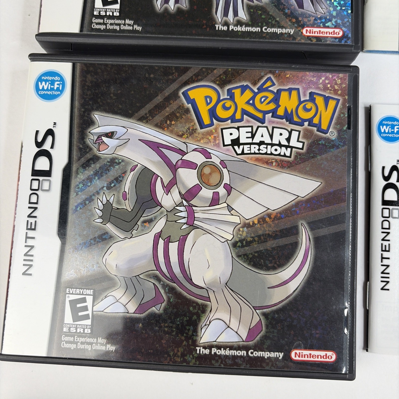 NICE! Pokemon Platinum Diamond Pearl Bundle CIB 100% Complete Box Authentic DS