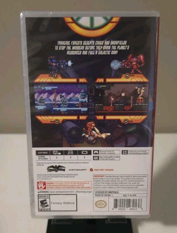 Metaloid: Origin – (Nintendo Switch 2022) Brand New Factory Sealed Red Art Games