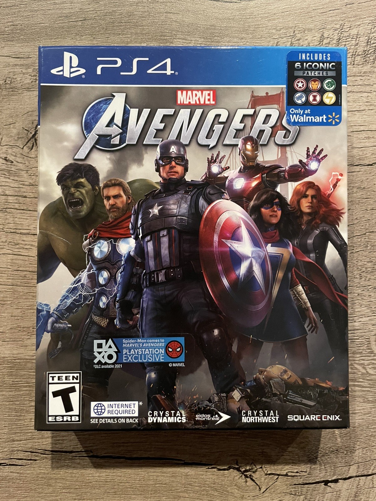 Marvel Avengers – Limited Edition Box & Patches (Sony PlayStation 4, 2020)
