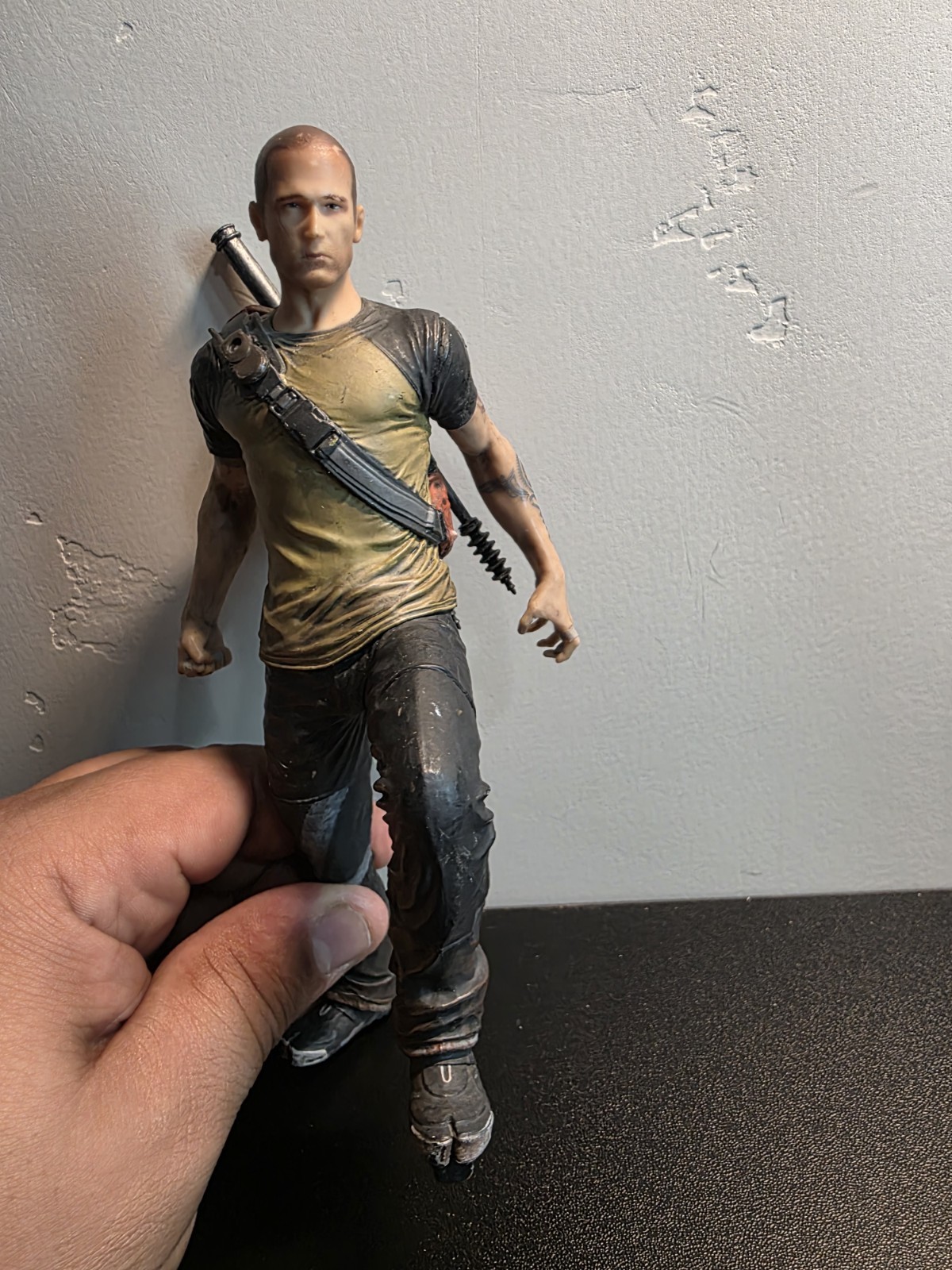 Infamous 2 Cole McGrath Hero Edition Figure Statue 2011 SCEA PS3 No Platform 8″