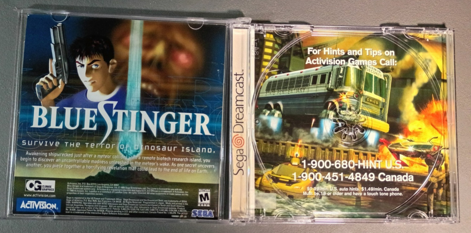 Vigilante 8: 2nd Offense (Sega Dreamcast, 1999) NO GAME DISK