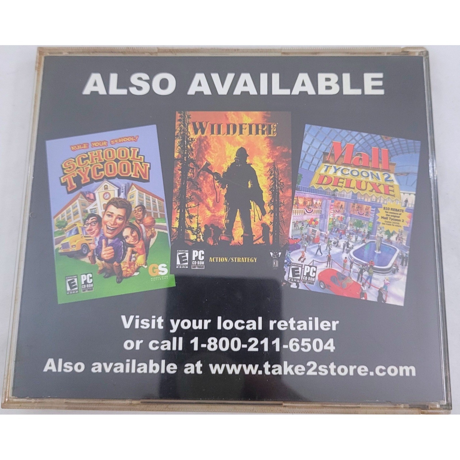 Global Star Ski Resort Extreme PC CD-ROM Software OS Windows Good Tycoon Sim