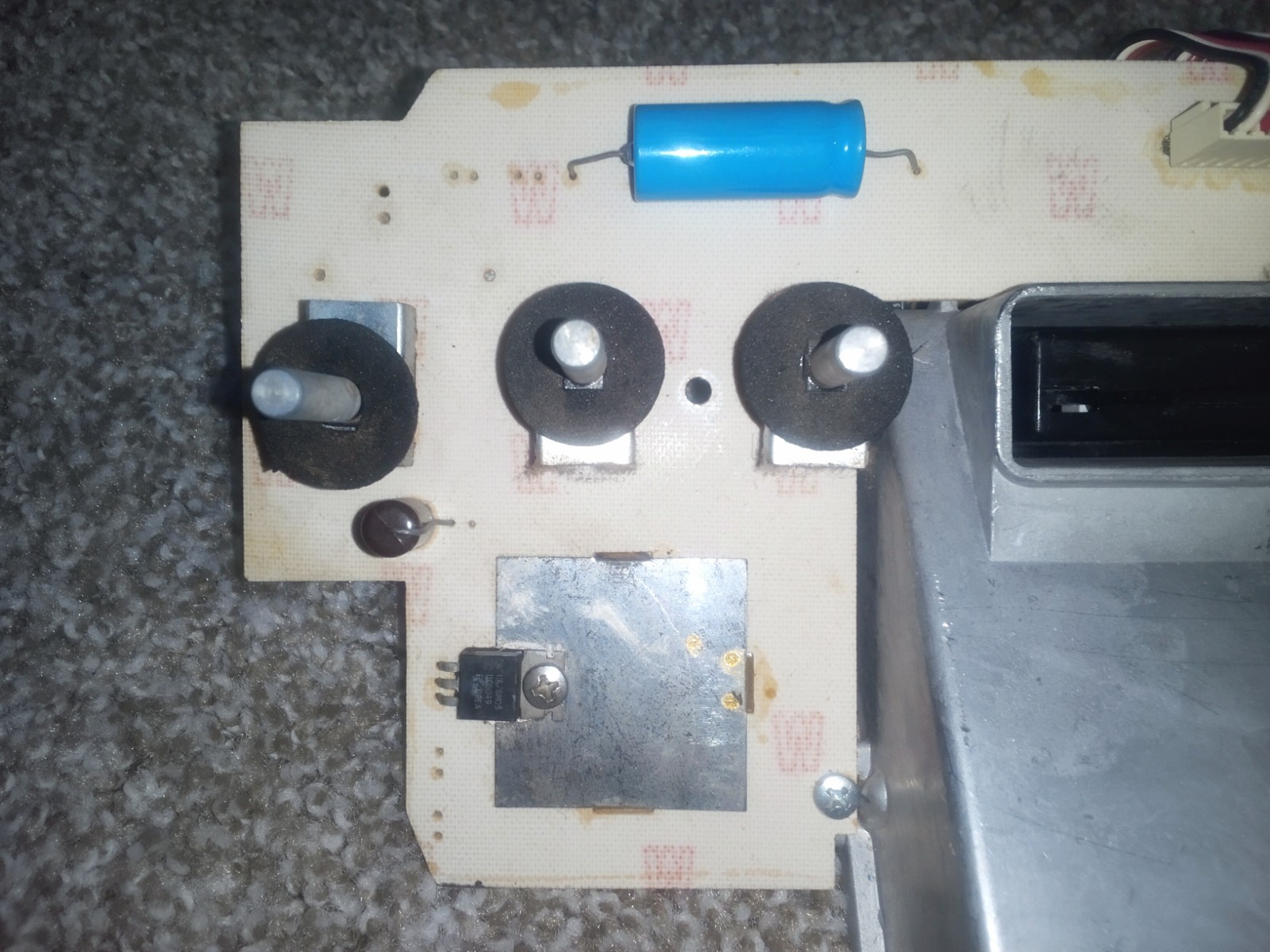Atari 2600 6 Switch Console Board ONLY NOT WORKING AS IS See Pics READ BELOW