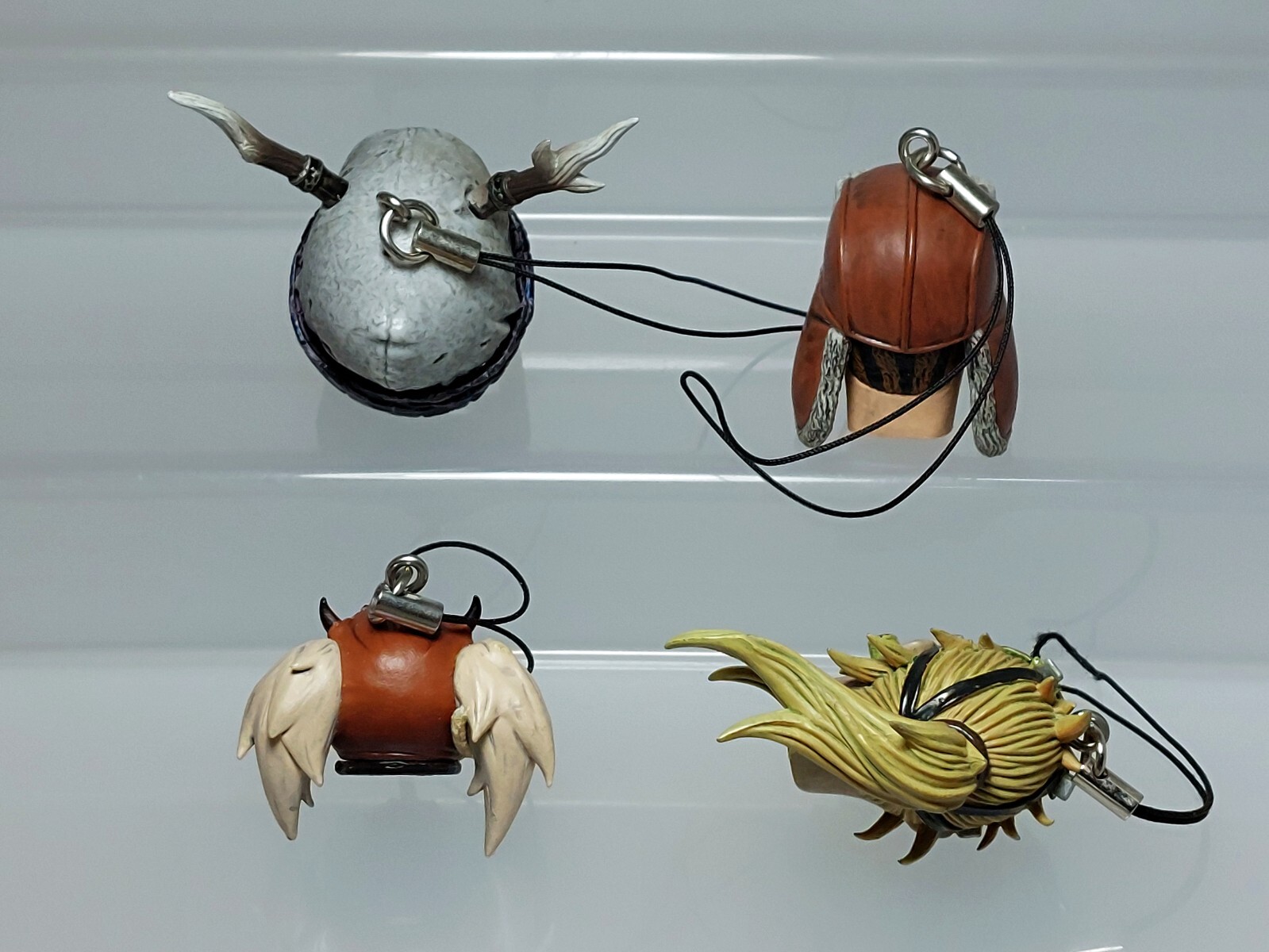 Dorohedoro Head Mascot Collection Fujita Haru Strap Kitan Club 2014 1.4-2.6in