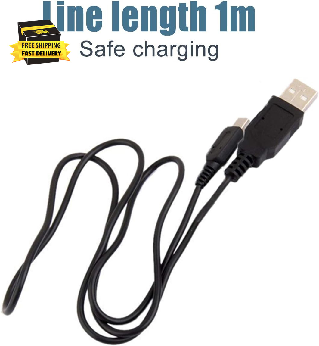 3DS USB Charger Cable, Power Charging Lead for Nintendo New 3DS Xl/New 3DS/ 3DS