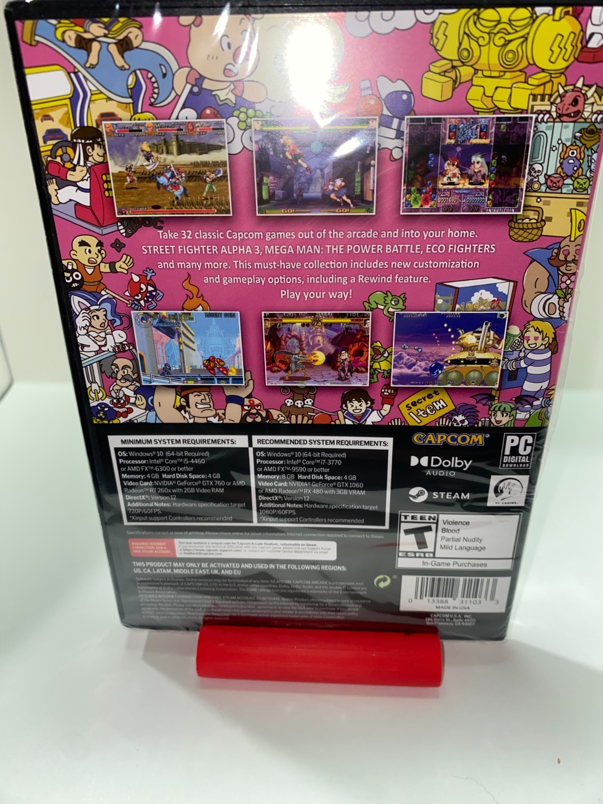 Capcom Arcade Stadium 2 (PC GAME!) STEAM APP REDEEMABLE ONLY, NO DISC!