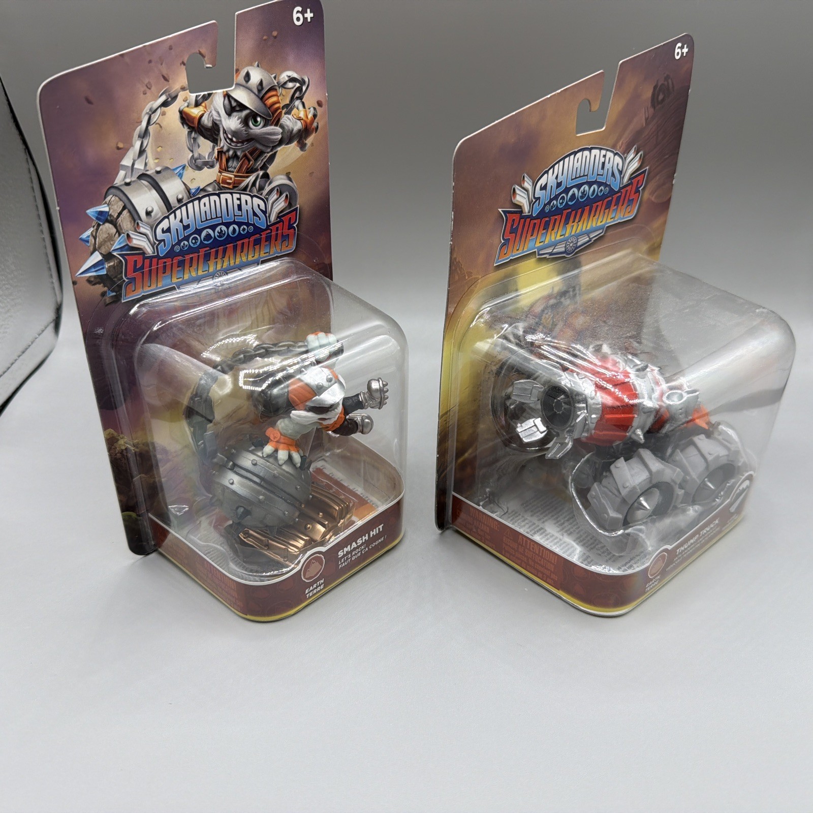 Skylanders Superchargers – Smash Hit & Thump Truck – 2 Pc Set. NEW