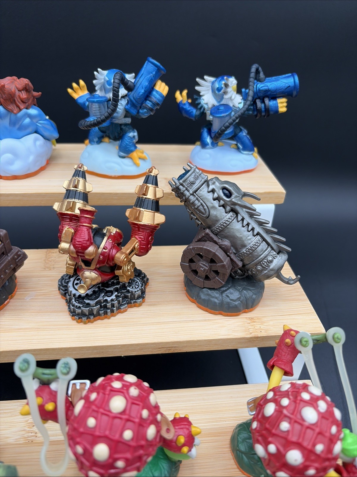 Skylanders Giants Lot Pop Fizz Jet Vac Shroomboom Terrafin Gill Grunt