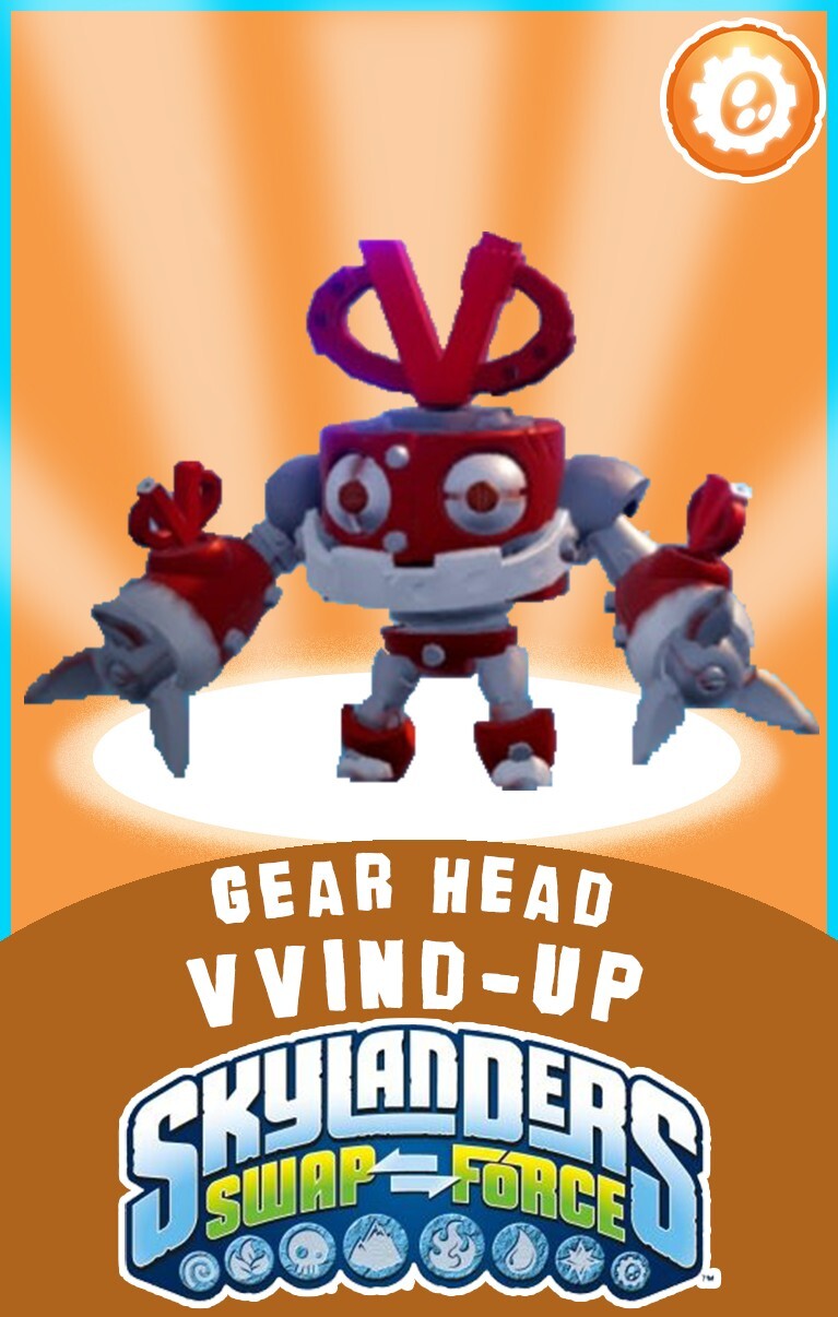 Skylanders Swap Force VVind-Up NFC Card FREE SHIPPING *UNRELEASED*
