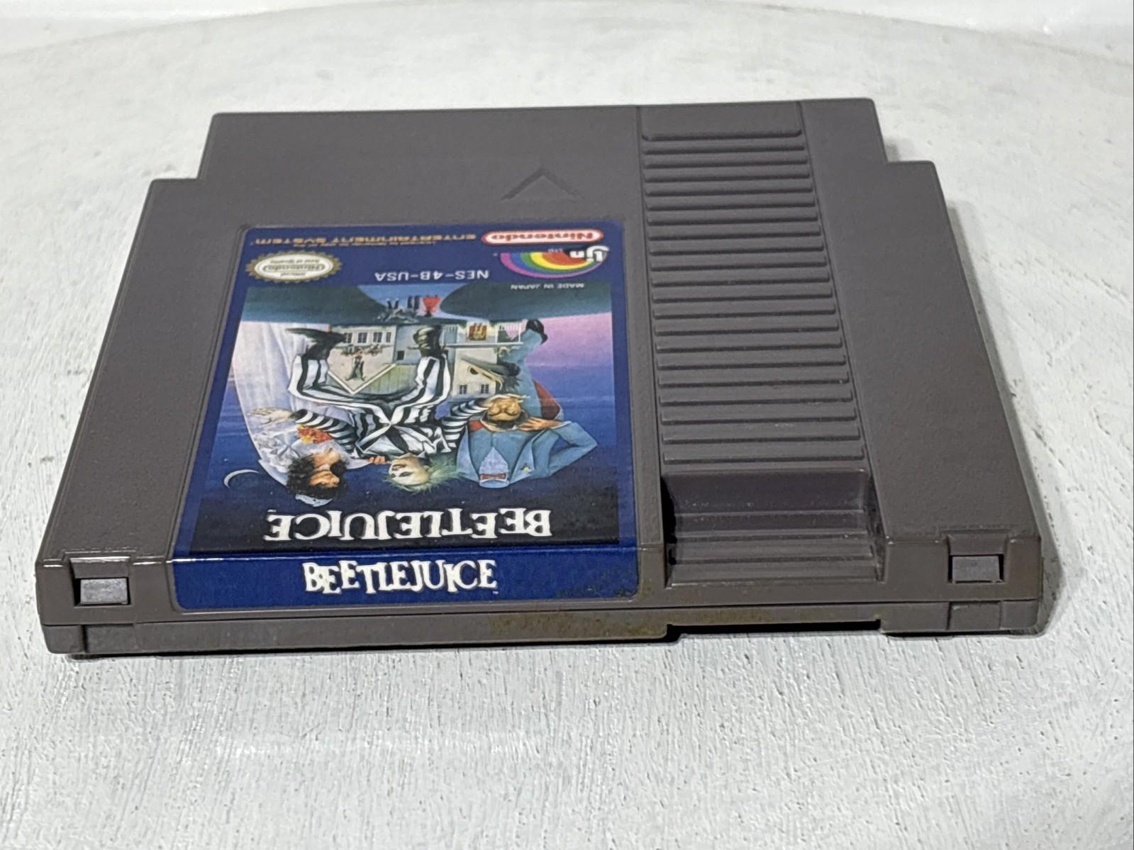 Beetlejuice NES Authentic CIB NICE Condition 🔥