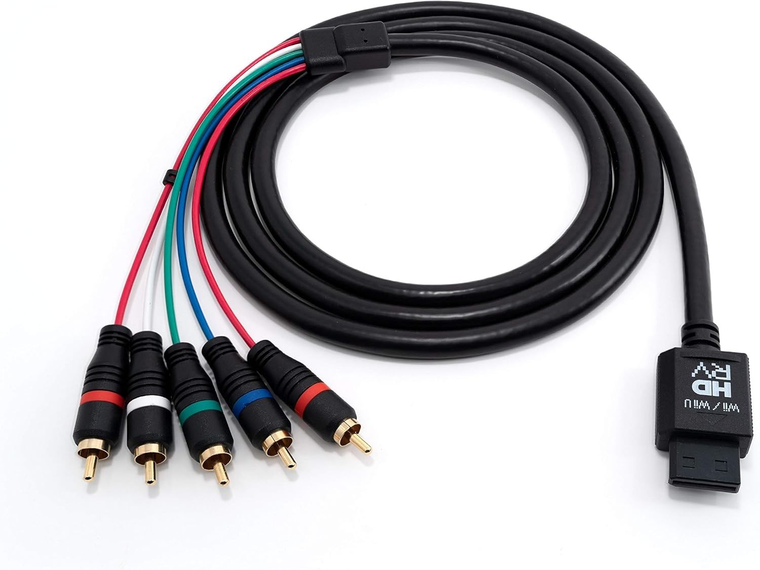 Premium YPbPr Component Video Cable for Wii/Wii U – High-Quality Gaming Acces…