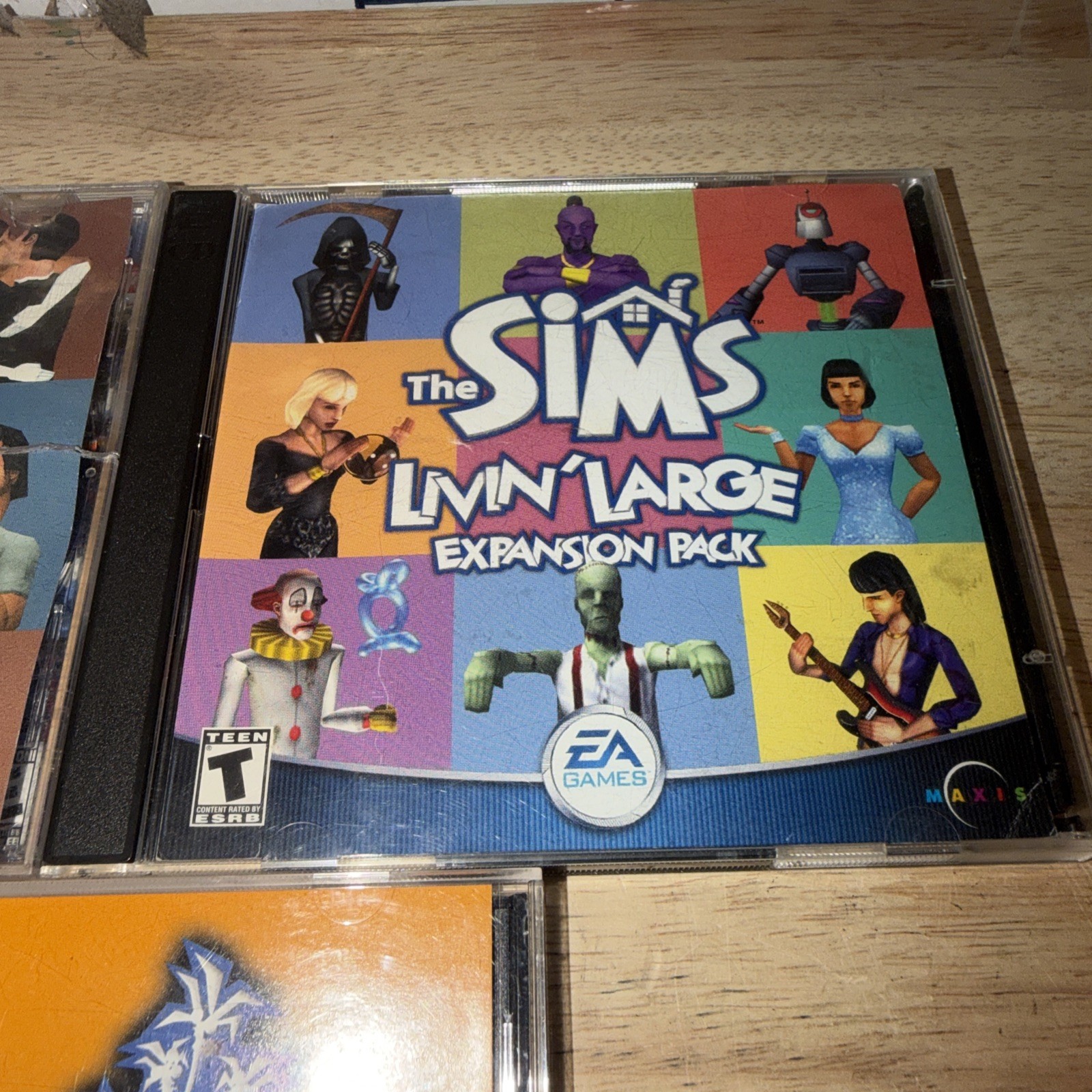 Sims Pc Games Early 2000s Game And 2 Expansion Packs. See Photo’s