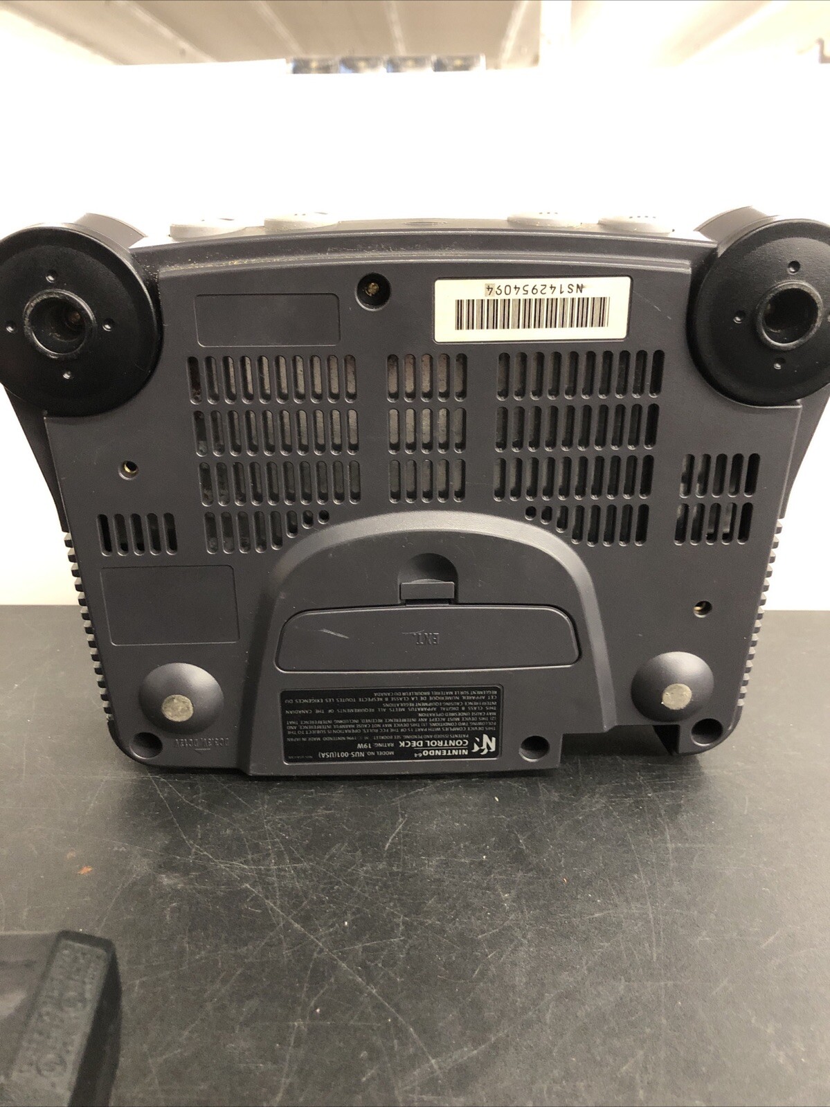 Nintendo 64 – Black W/ Controller, Jumper Pack ,adapter. Pwr Cord