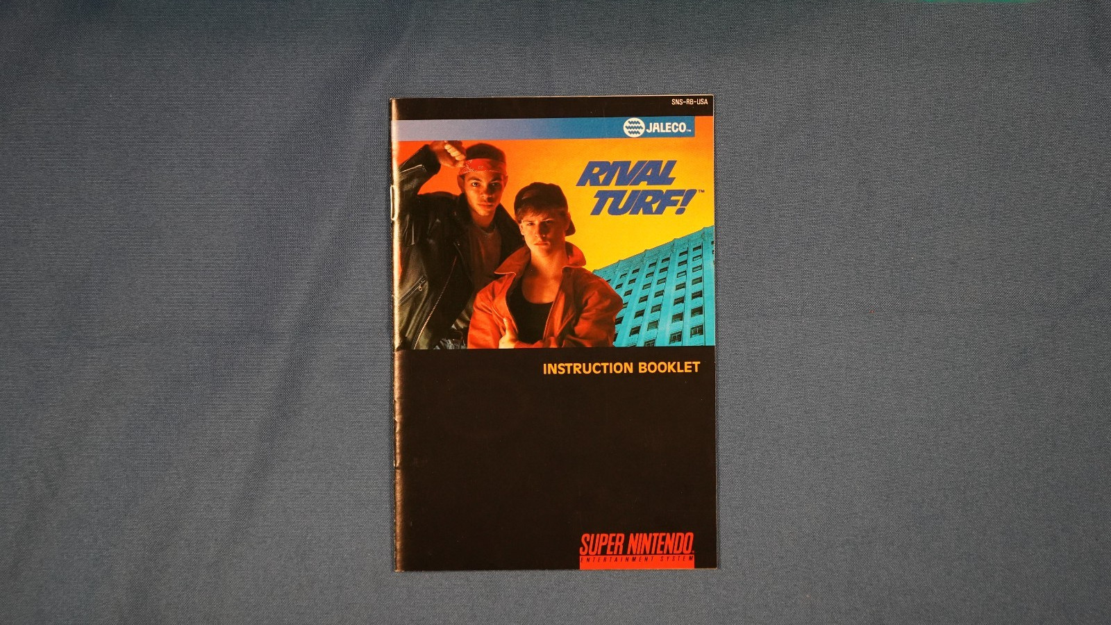 Rival Turf! | SNES | CIB | Box | Manual | Very Good | Cartridge : Tested Good
