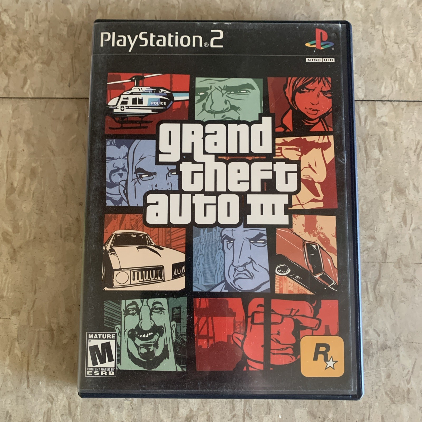 Grand Theft Auto III Black Label (PlayStation, 2003) Map And Manual Included