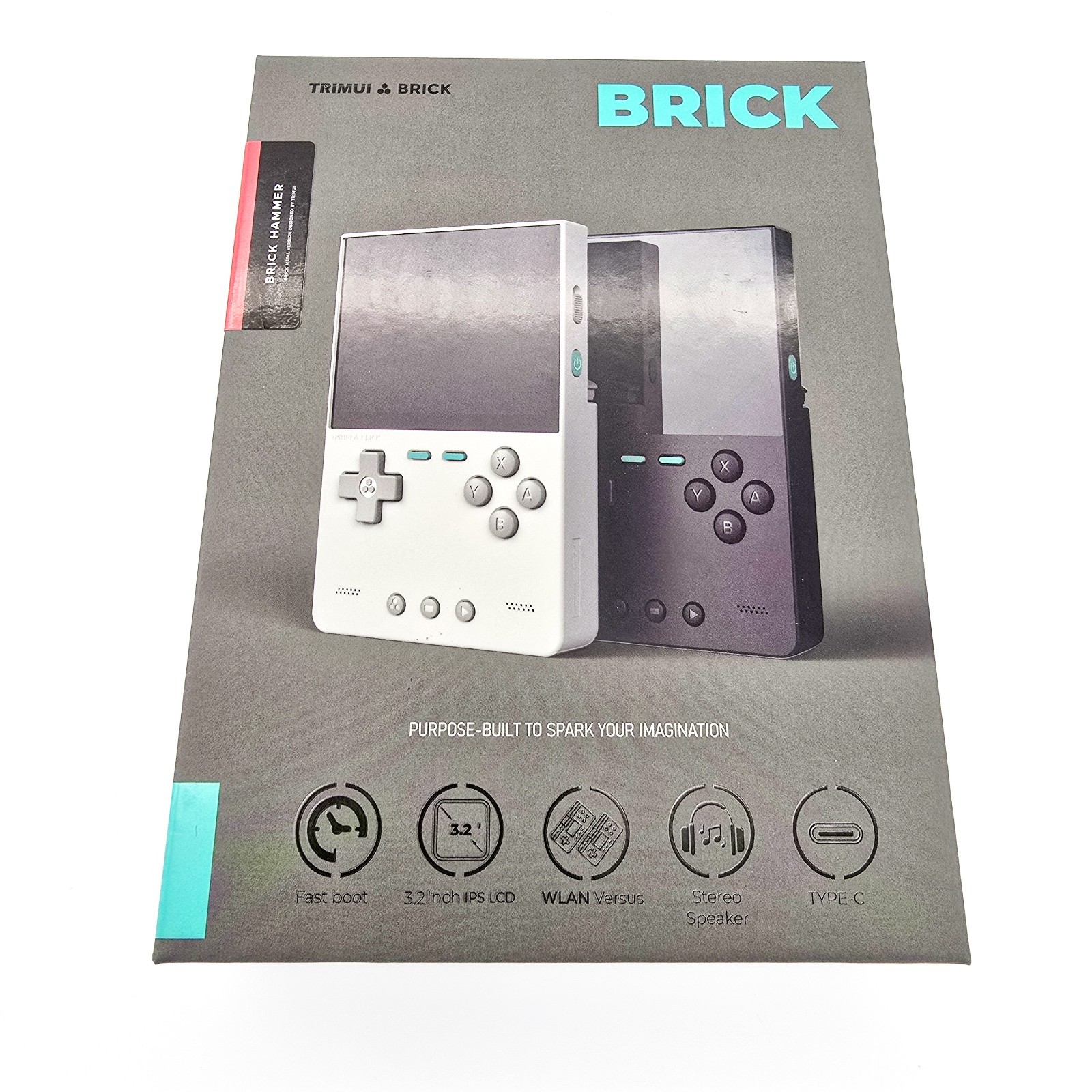 Trimui Brick Hammer Rose Gold Brand New! Limited Edition! Handheld Only!