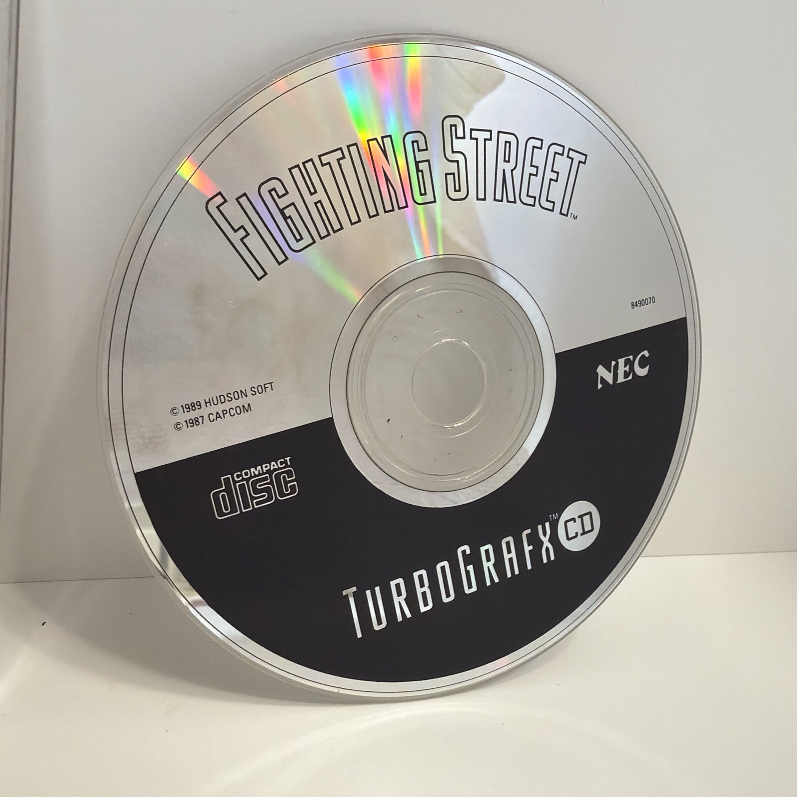 Fighting Street TurboGrafx-16 CD PC Engine Tested Complete CIB