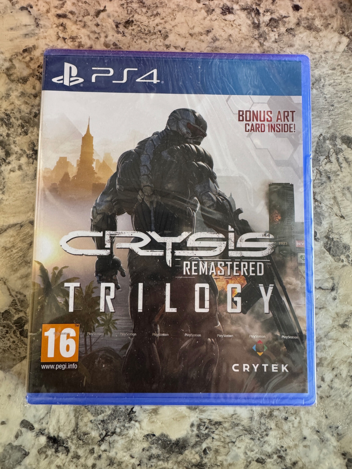 Crysis Remastered Trilogy PS4 Brand New Factory Sealed PlayStation 4