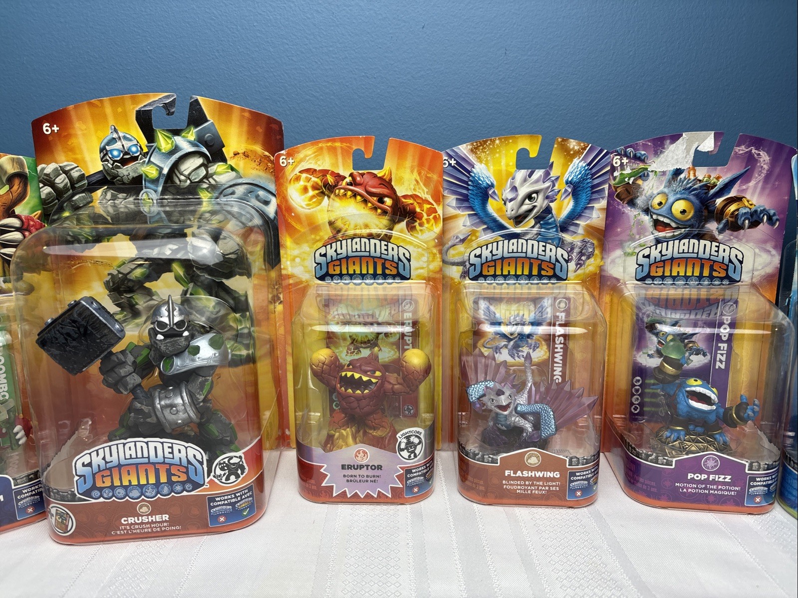 Skylanders Giants Spyro Adventure Lot of 9 New Open Unsealed Boxes Bundle