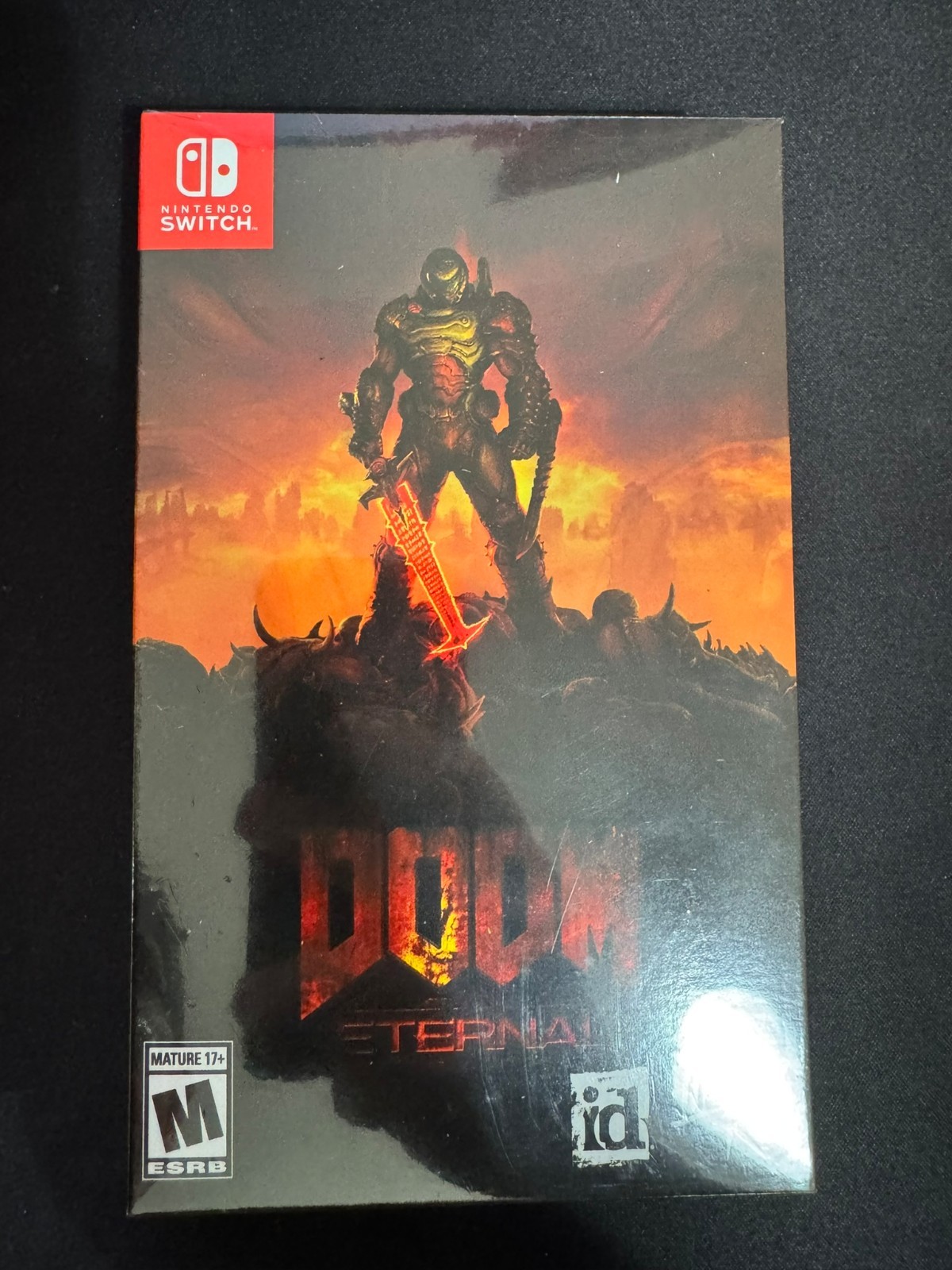 Doom Eternal Steelbook Edition (Nintendo Switch) Limited Run Games #154 SEALED