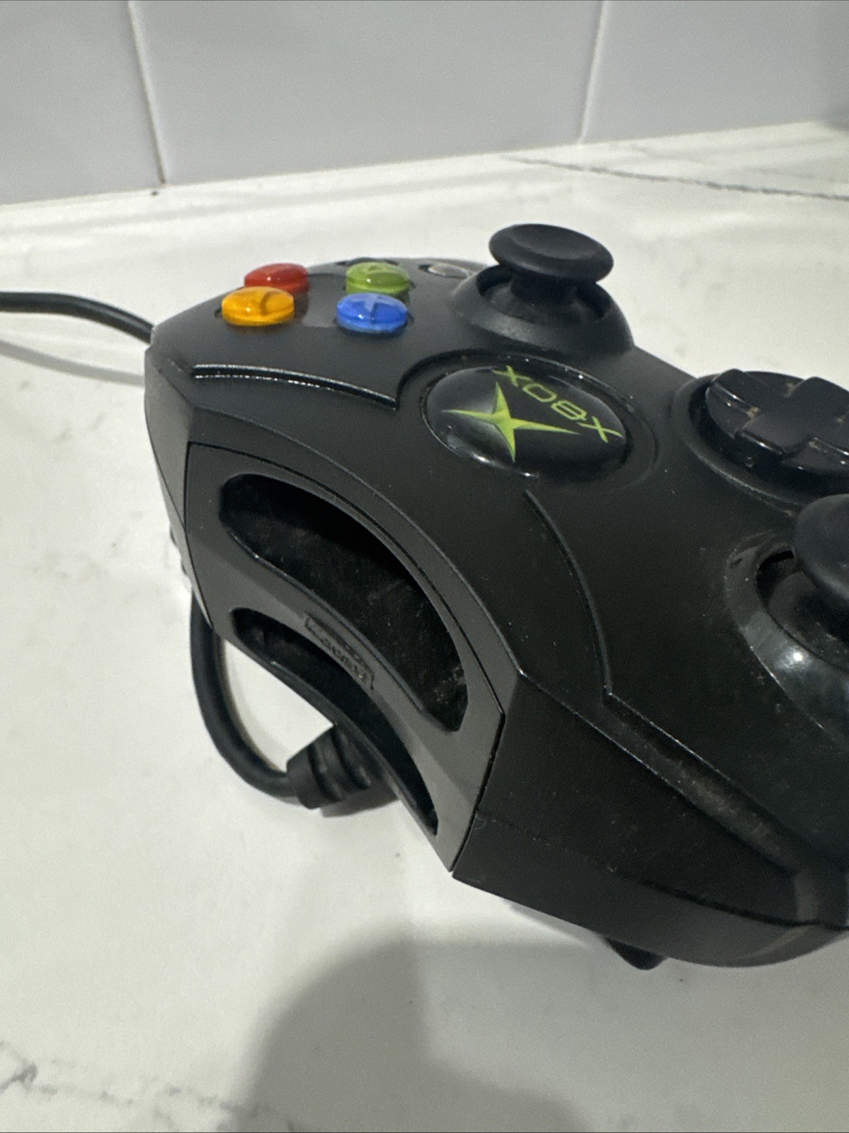 Original XBOX Controller S Wired X08-69873 Black OEM