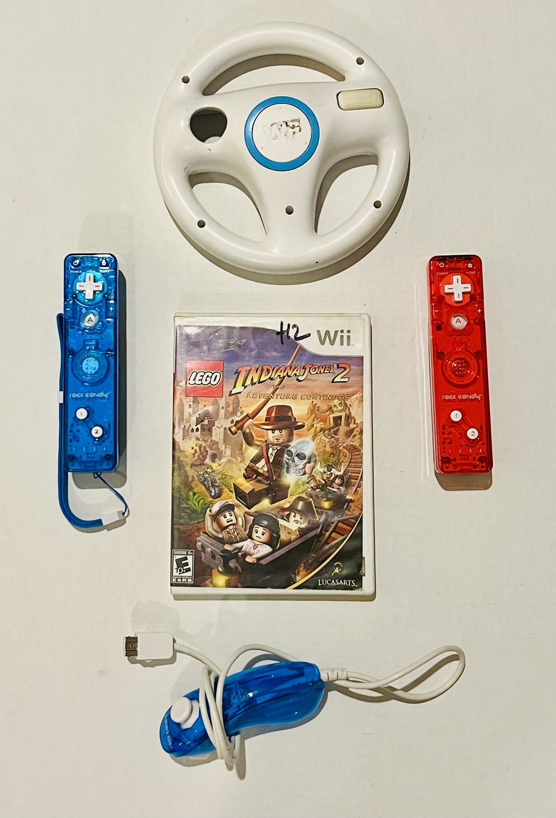 Nintendo Wii U 32GB Console (WUP-101) Gamepad Bundle + Cables +/ See Notes