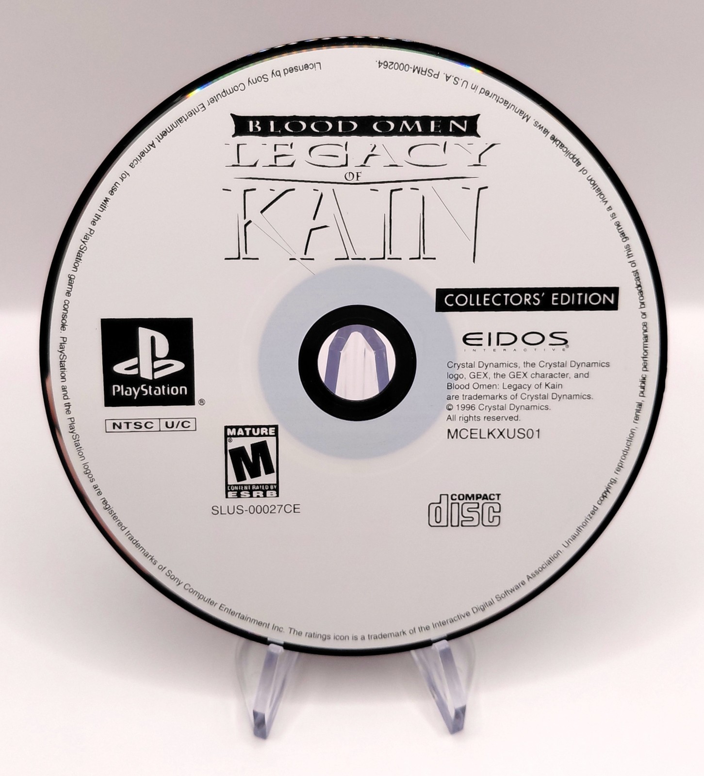 Eidos Collectors’ Edition (Sony PlayStation 1, 2002) – CIB