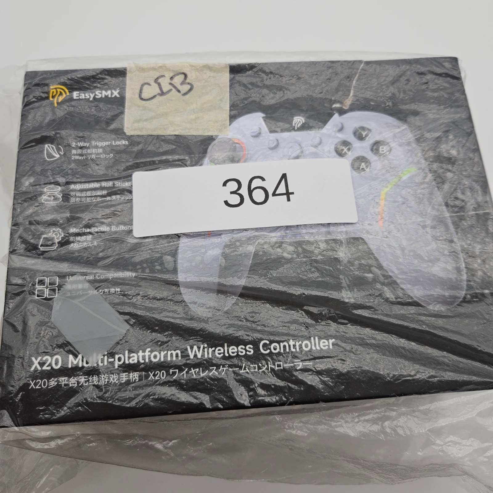 EasySMX X20 Wireless Gaming Controller RGB Backlit PC/Switch/Android/Steam iOS