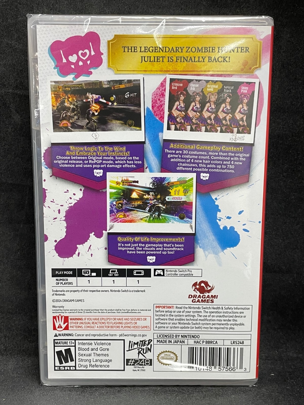 Lollipop Chainsaw RePOP (Limited Run) (US Version) (Nintendo Switch) NEW