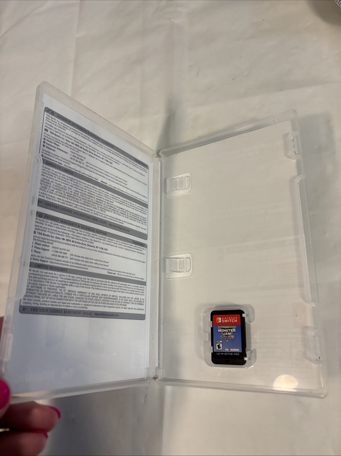 Nintendo Switch Lite HDH-001 With Case 3 Games 256 Gb SD Card