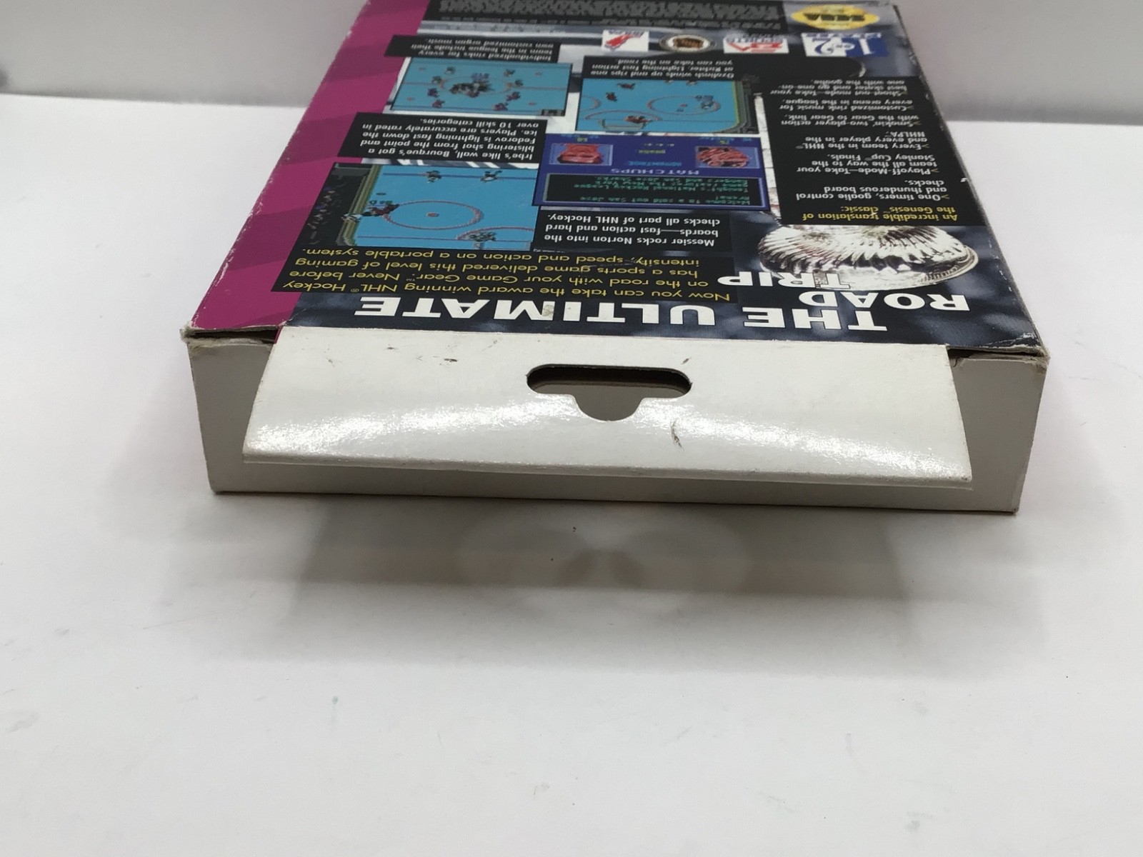 NHL Hockey Sega Game Gear, 1994 Complete w/Manual CIB