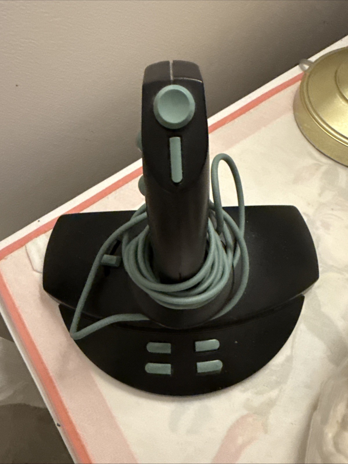 Microsoft Sidewinder 3D ProGame Port Joystick X05-5865 Vintage PC Flight Simulat