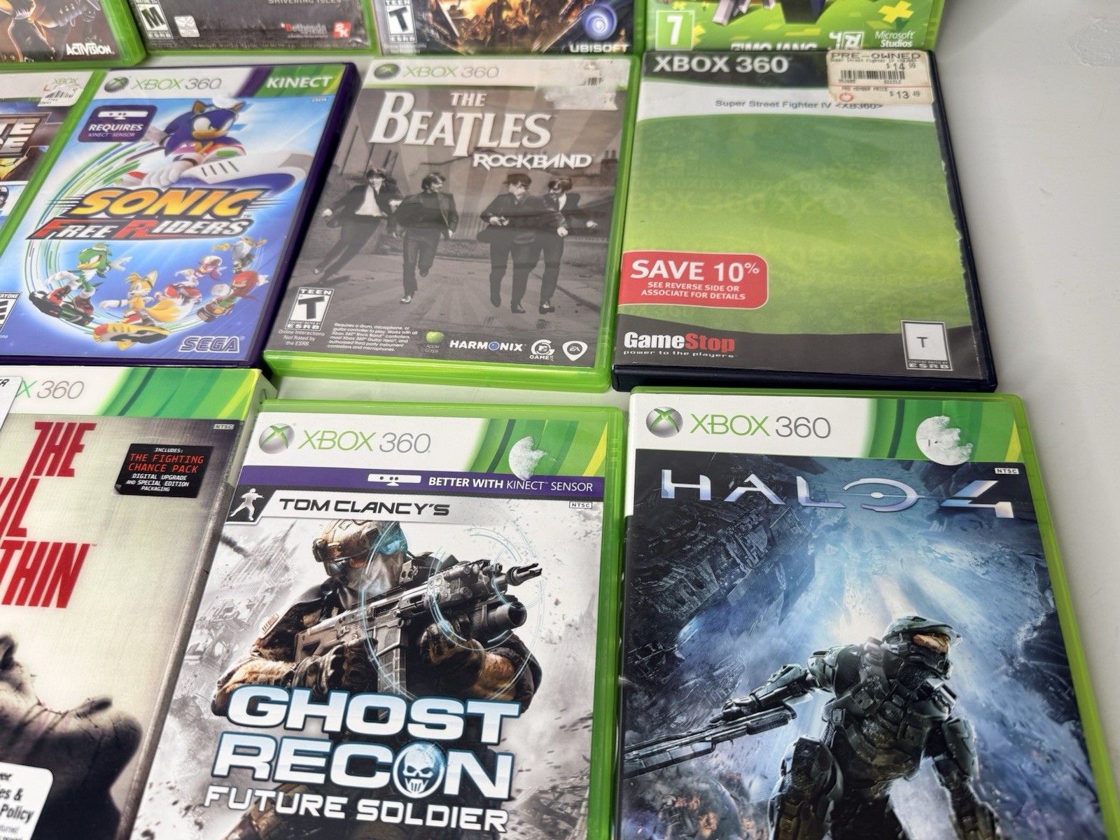 Xbox 360 Microsoft Game Bundle Lot of 15 Tested. & Working See Pics READ