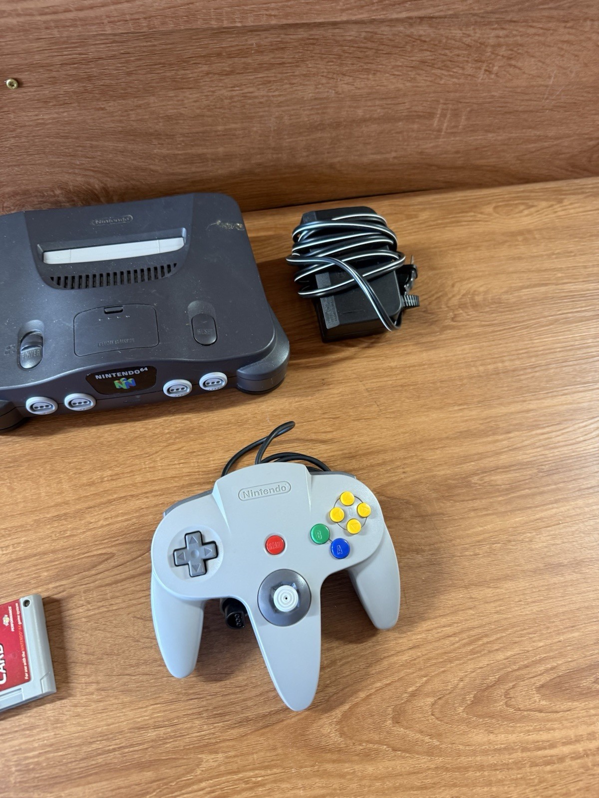 NINTENDO 64 CONSOLE BUNDLE +CABLES+ 1 CONTROLLER – N64 NUS-001 TESTED
